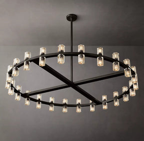 Akio Wine-Glass Round Chandelier 48"