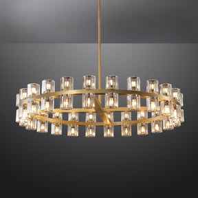 Akio Wine-Glass Round Chandelier 48"