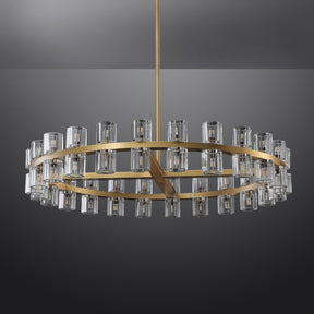 Akio Wine-Glass Round Chandelier 48"