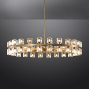 Akio Wine-Glass Round Chandelier 48"