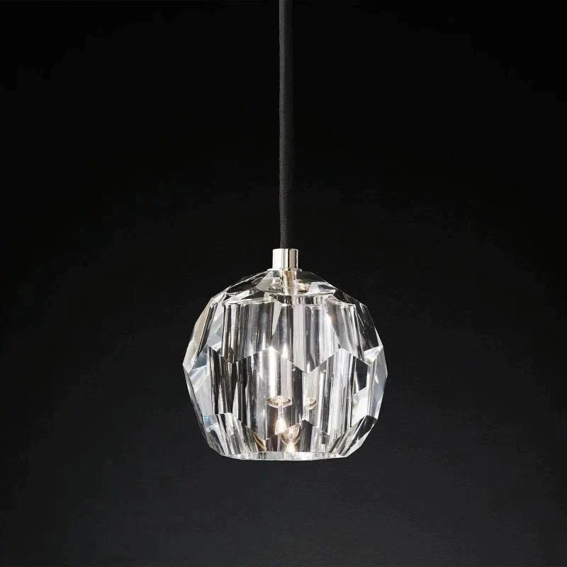 Cristal Glass Cord Pendant