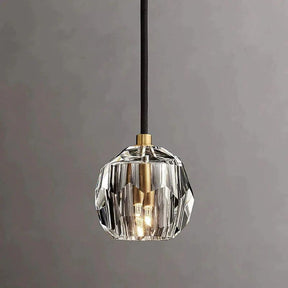 Cristal Glass Cord Pendant