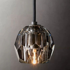 Cristal Glass Cord Pendant