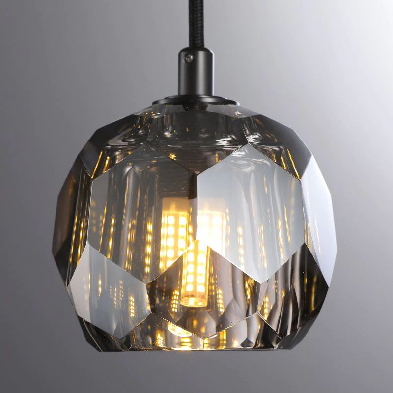 Cristal Glass Cord Pendant