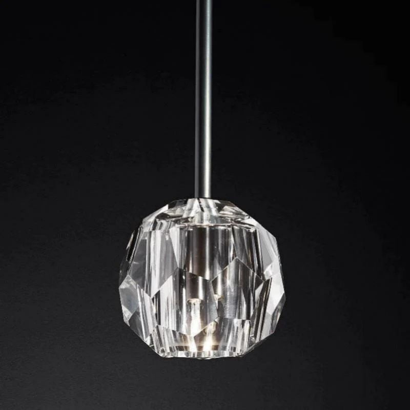 Cristal Glass Rod Pendant