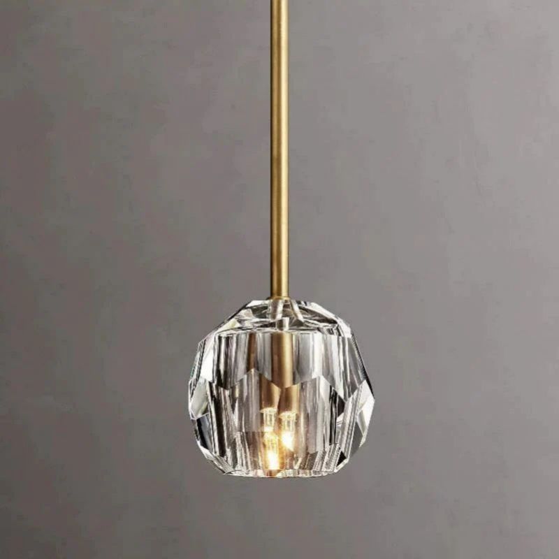 Cristal Glass Rod Pendant