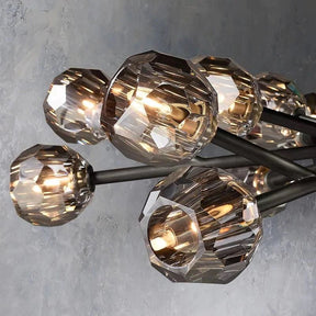 Modern Crystal Pendant Light for Living Rooms 48" | LuminexHome