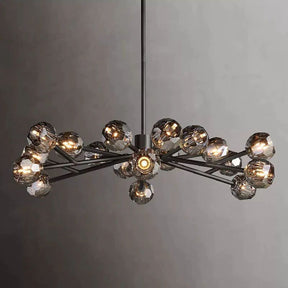 Modern Crystal Pendant Light for Living Rooms 48" | LuminexHome