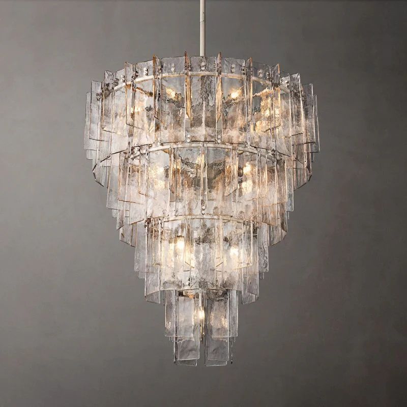 Latica Multi-Layer Round Chandelier 47"