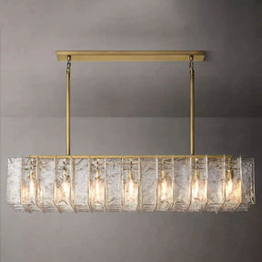 Latica Rectangular Chandelier 67"