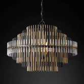 Lilibeth Sculpture Round Chandelier 42"