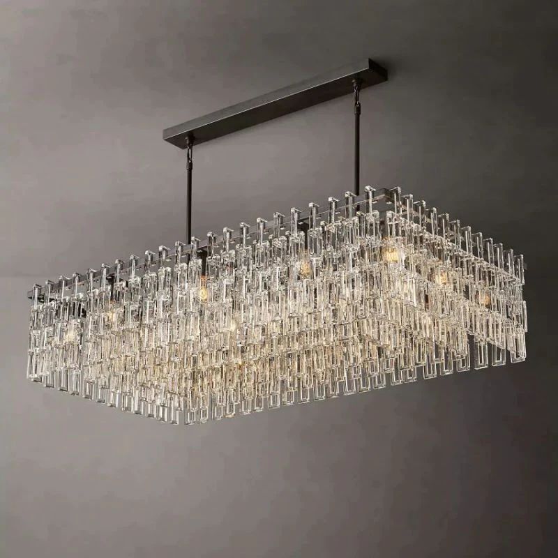 Miranda Rectangle Chandelier 60"