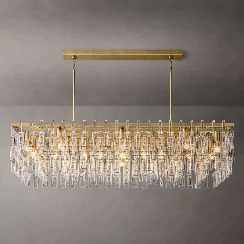 Miranda Rectangle Chandelier 60"