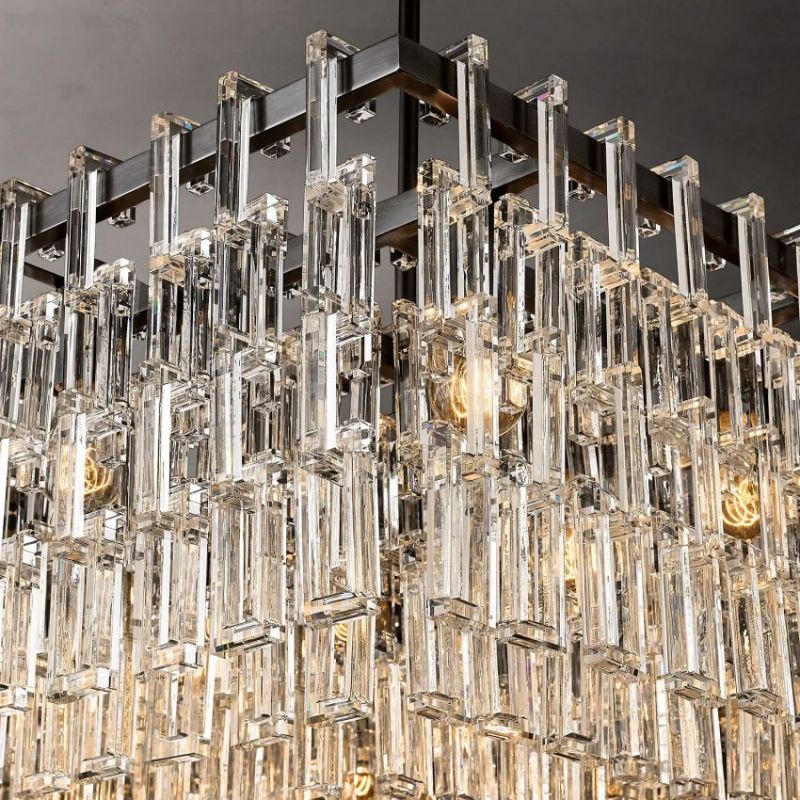 Miranda Rectangle Chandelier 60"