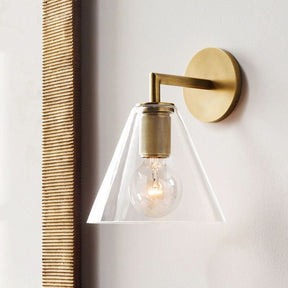 Mechanic Funnel Shade Sconce