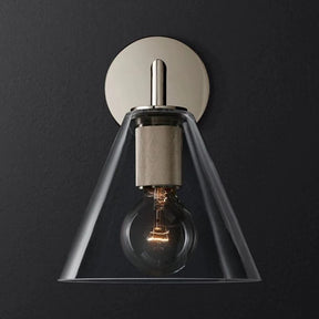 Mechanic Funnel Shade Sconce