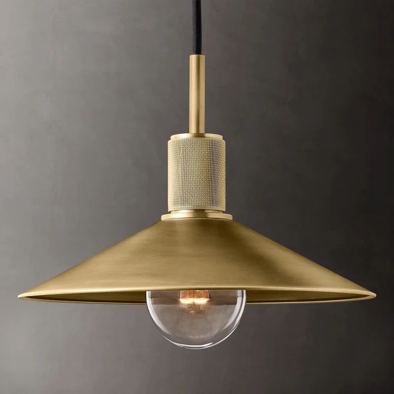 Mechanic Metal Slope Shade Pendant