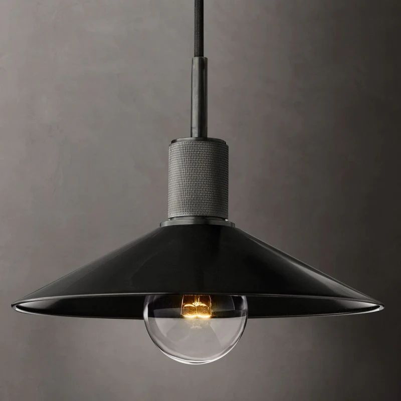 Mechanic Metal Slope Shade Pendant