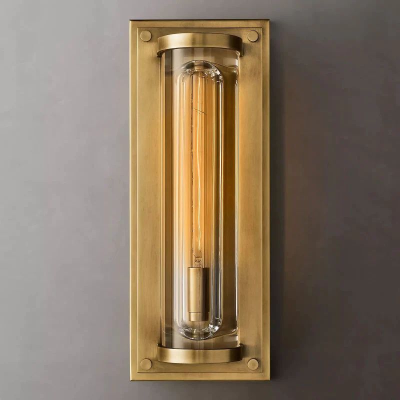 Outdoor Round Grand Wall Sconce