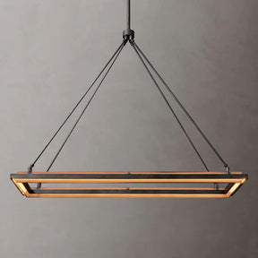 Para Rectangular Chandelier 48"/62"