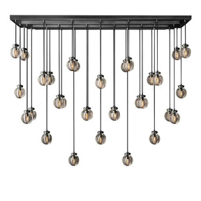 Pearl Rectangle Chandelier 72"