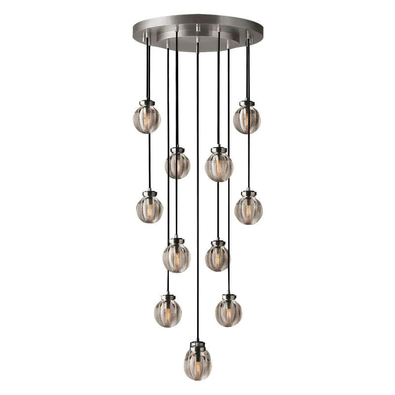 Pearl Round Chandelier 22"