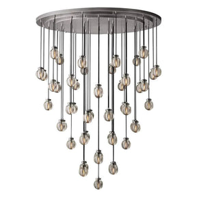 Pearl Round Chandelier 60"