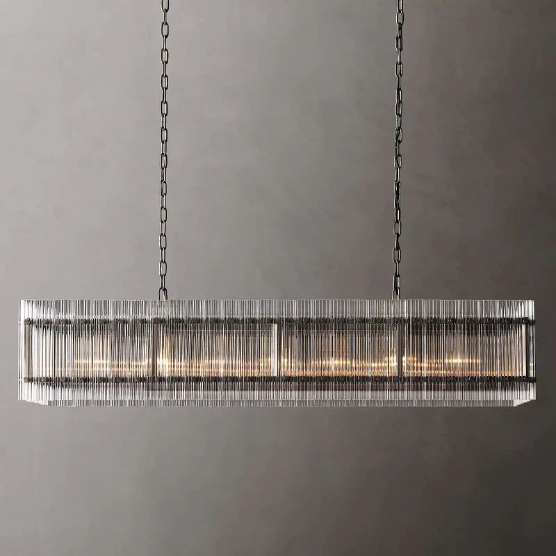 San Marco Rectangular Chandelier 54"