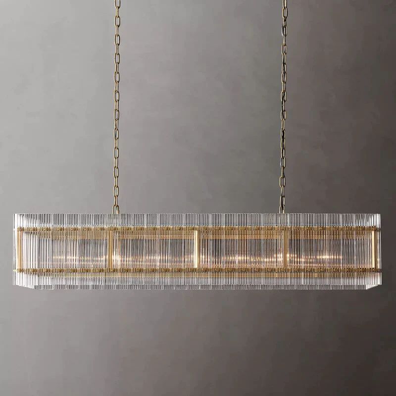 San Marco Rectangular Chandelier 54"