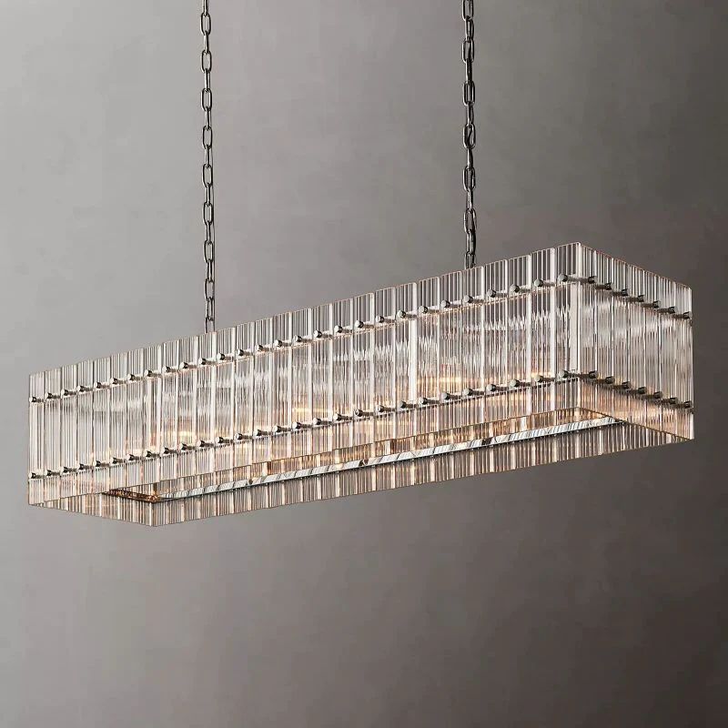 San Marco Rectangular Chandelier 54"