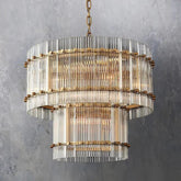 San Marco Two-Tier Luxury Round Chandelier 22"