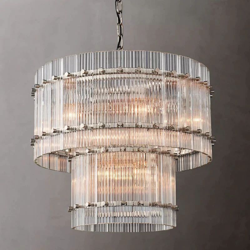 San Marco Two-Tier Luxury Round Chandelier 22"