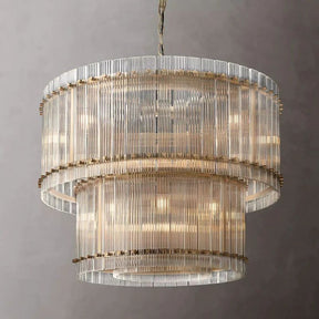 San Marco Two-Tier Luxury Round Chandelier 37"