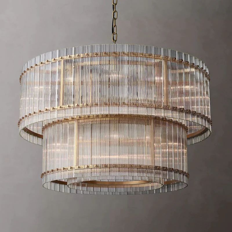 San Marco Two-Tier Luxury Round Chandelier 48"