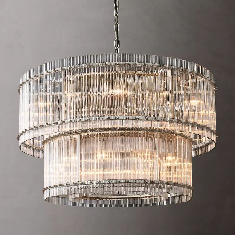 San Marco Two-Tier Luxury Round Chandelier 48"