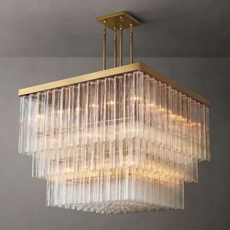 Sunniva Square Chandelier 45”