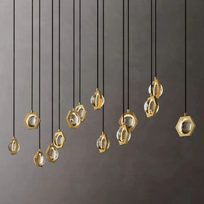 Celestial Linear Chandelier 72"