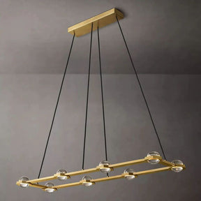 Celestial Rectangular Chandelier 54"