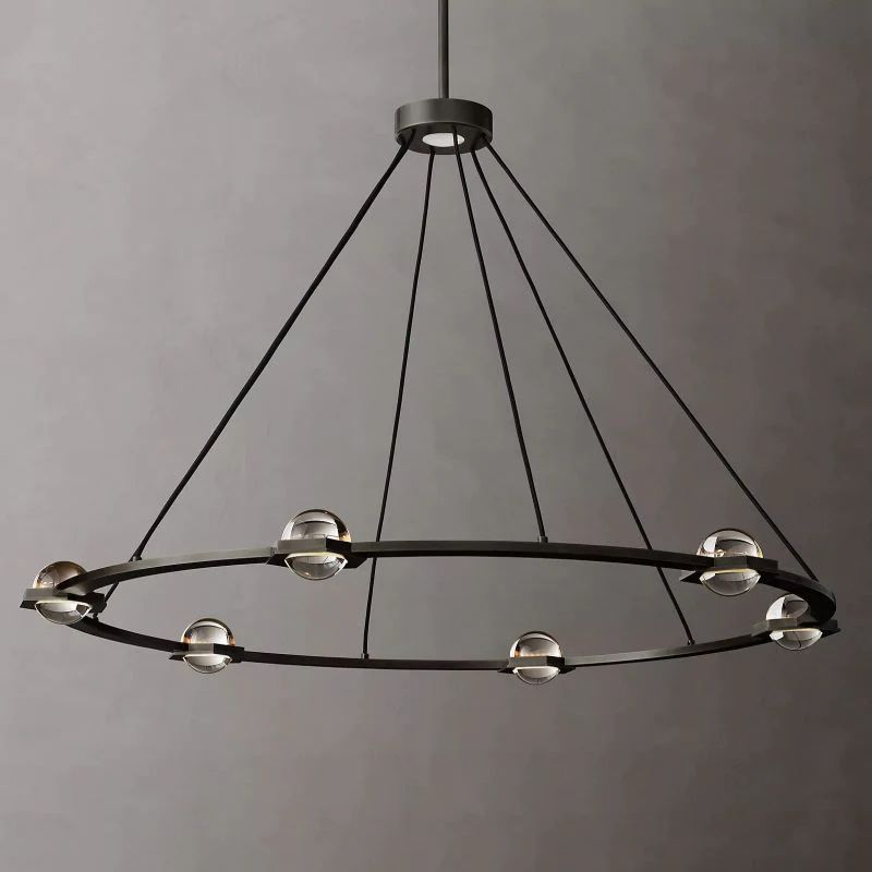 Celestial Round Chandelier 48"