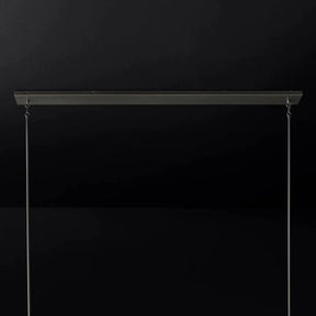 Triumph Glass Linear Chandelier 60"