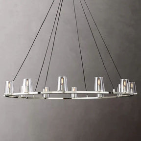 Triumph Glass Round Chandelier 60"