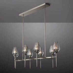 Luminous Tulip Linear Chandelier 52''