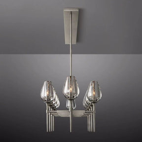 Luminous Tulip Linear Chandelier 65''