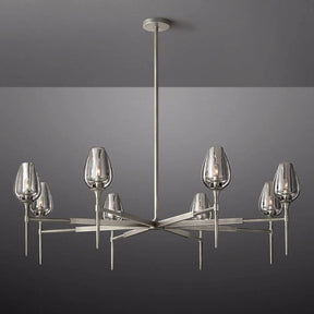 Luminous Tulip Round Chandelier 54''