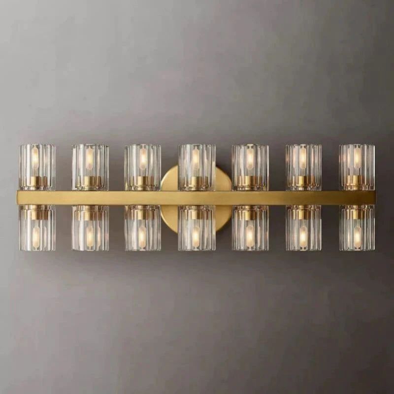 Akio Wine-Glass 14 Lights Wall Sconce