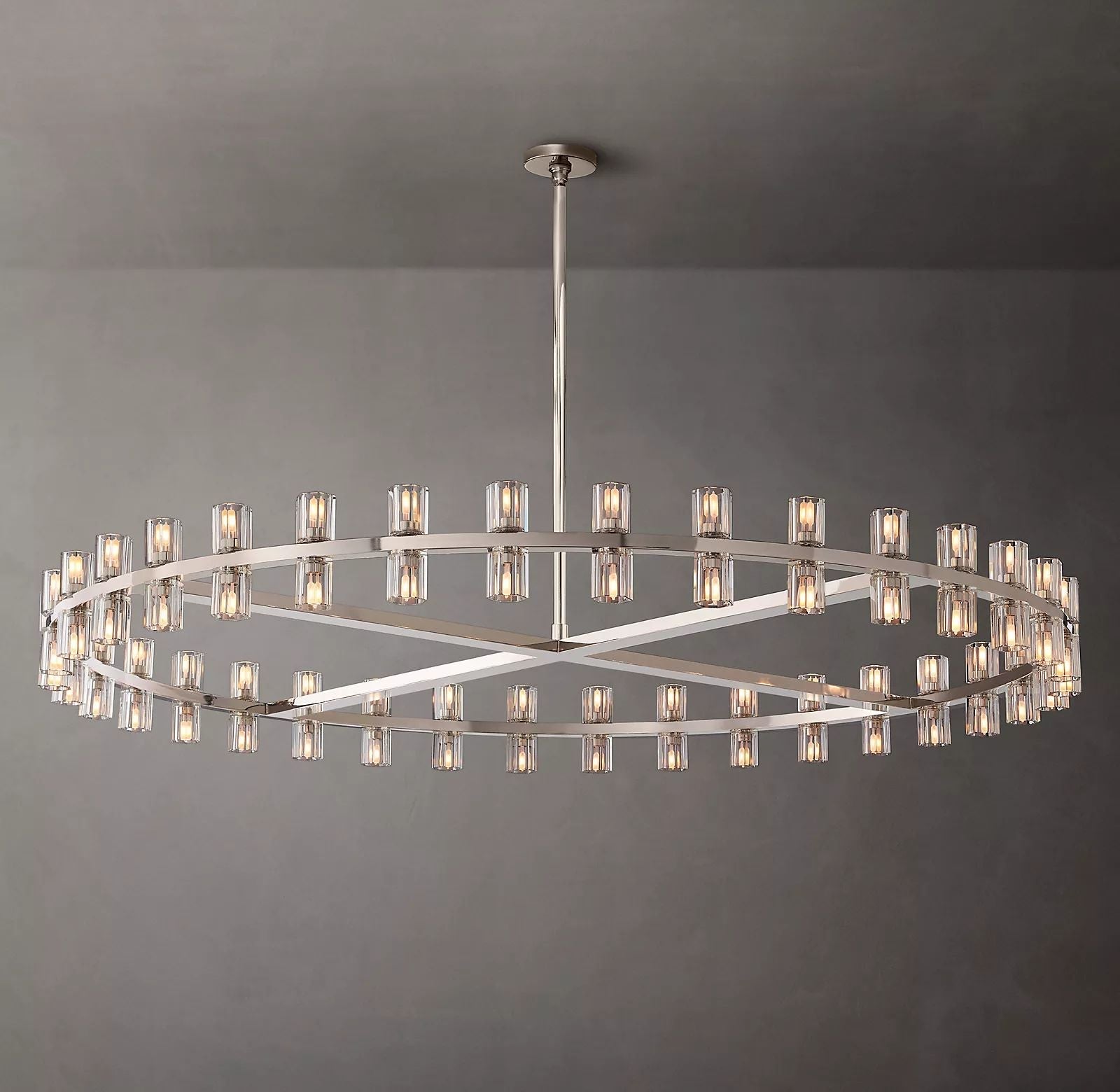 Akio Wine-Glass Round Chandelier 60"